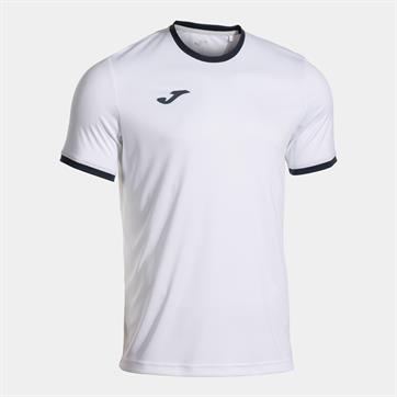 Joma Combi Premium Short Slevee T-Shirt - White/Navy