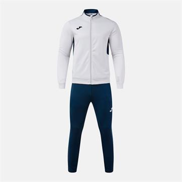 Joma Winner IV Full Zip Tracksuit - Grey/Navy