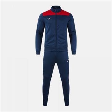 Joma Phoenix II Full Zip Tracksuit - Navy/Red