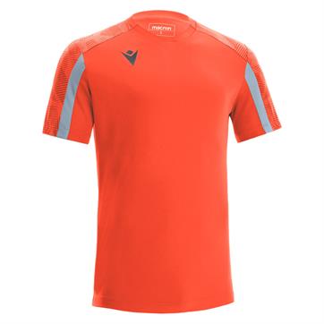 Macron Gede Short Sleeve Shirt - Orange/Silver