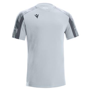 Macron Gede Short Sleeve Shirt - Silver/Anthracite