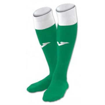 Joma Calcio 24 Football Socks (Pack of 4) - Green/White