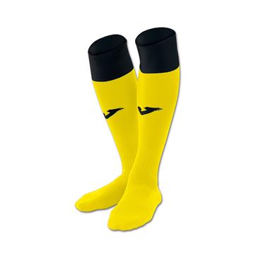 Joma Calcio 24 Football Socks (Pack of 4) - Yellow/Black
