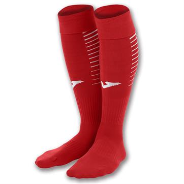 Joma Premier Football Socks (Pack of 4) - Red/White