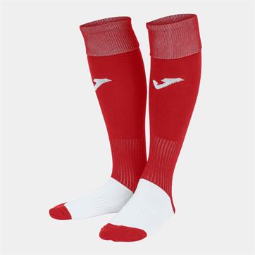 Joma Professional II Football Socks - Red/White
