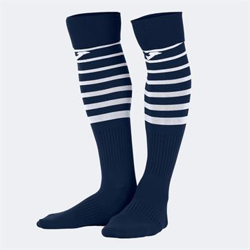 Joma Premier II Football Socks (Pack of 4) - Navy/White