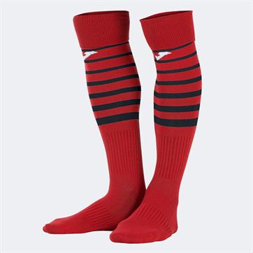 Joma Premier II Football Socks (Pack of 4) - Red/Black