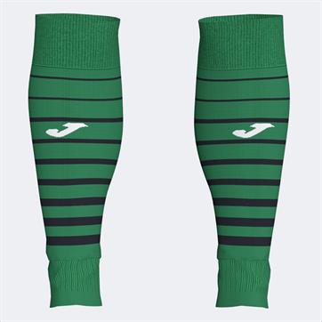 Joma Premier II Leg Football Socks (Pack of 4) - Green/Black