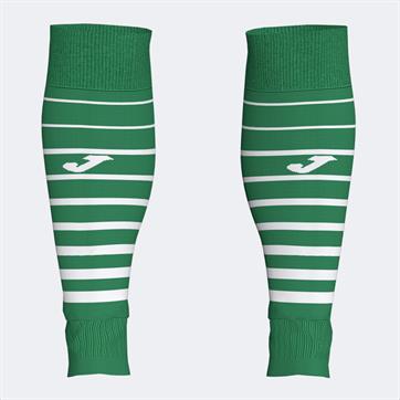 Joma Premier II Leg Football Socks (Pack of 4) - Green/White