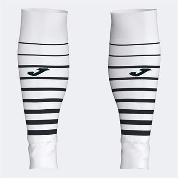 Joma Premier II Leg Football Socks (Pack of 4) - White/Black