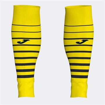 Joma Premier II Leg Football Socks (Pack of 4) - Yellow/Black
