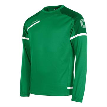 Stanno Prestige Top Roundneck Sweatshirt - Green%20/%20White