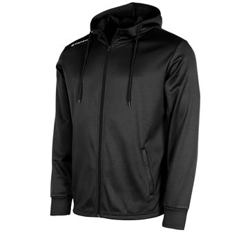 Stanno Field Full Zip Hooded Jacket - Black