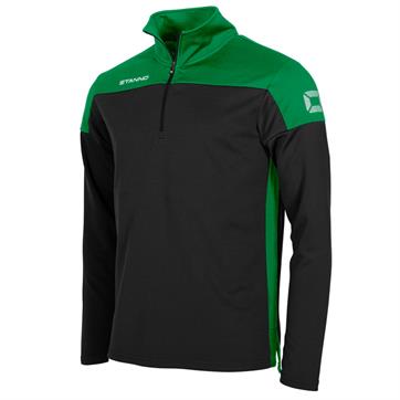Stanno Pride Half Zip Top - Black/Green