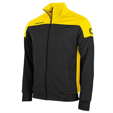 Stanno Pride Full Zip TTS Jacket - Black/Yellow
