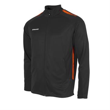 Stanno First Full Zip Top - Black/Orange