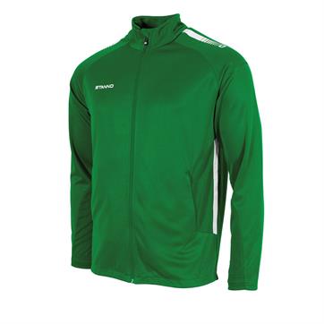 Stanno First Full Zip Top - Green/White