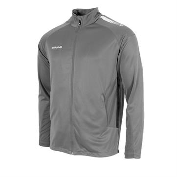 Stanno First Full Zip Top - Grey/White