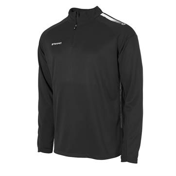 Stanno First Half Zip Top - Black/White