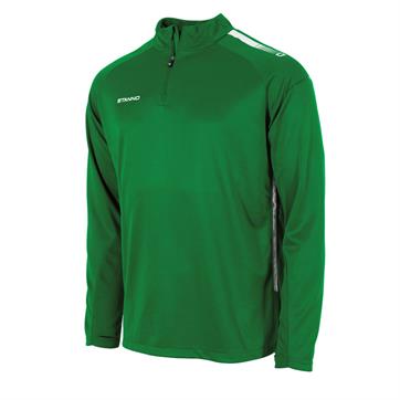 Stanno First Half Zip Top - Green/White