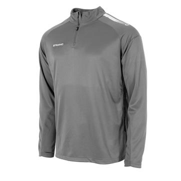 Stanno First Half Zip Top - Grey/White
