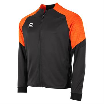 Stanno Bolt Full Zip Top - Black/Orange