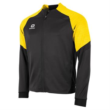 Stanno Bolt Full Zip Top - Black/Yellow