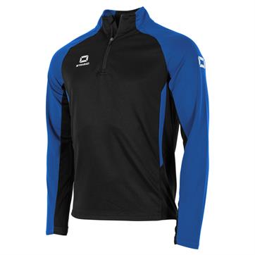 Stanno Stadio Half Zip Top - Black/Royal