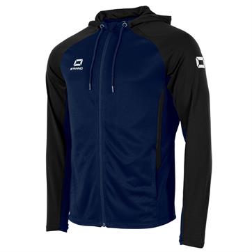 Stanno Stadio Hooded Full Zip Jacket - Navy/Black