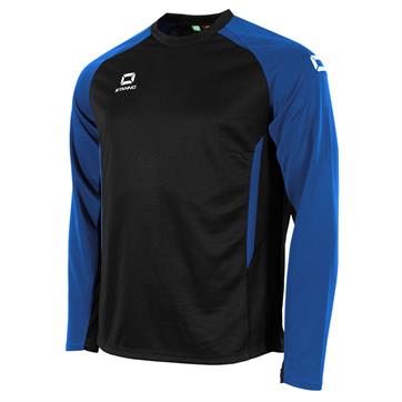 Stanno Stadio Roundneck Sweatshirt - Black/Royal