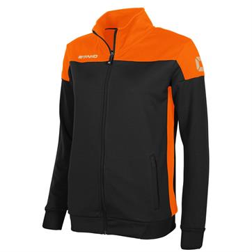 Stanno Pride Full Zip Womens TTS Jacket - Black/Orange