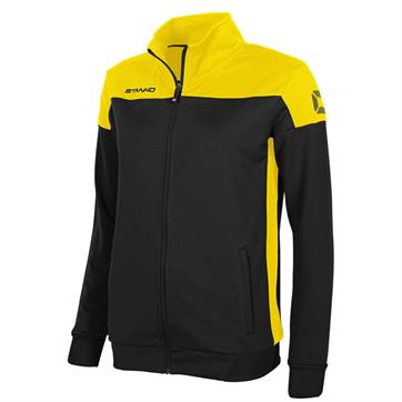 Stanno Pride Full Zip Womens TTS Jacket - Black/Yellow