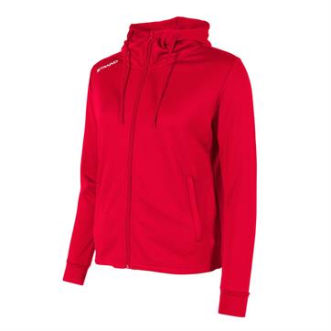 Stanno Field Ladies Full Zip Hoodie - Red