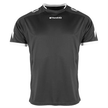 Stanno Drive Football Shirt (Short Sleeve) - Black/White
