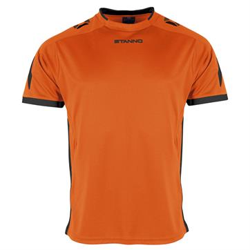 Stanno Drive Football Shirt (Short Sleeve) - Orange/Black