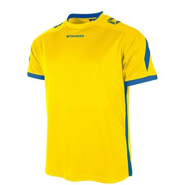 Stanno Drive Football Shirt (Short Sleeve) - Yellow/Royal