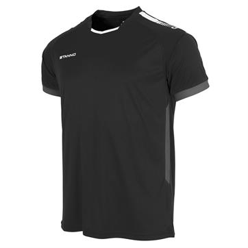 Stanno First Short Sleeve Shirt - Black/Anthracite