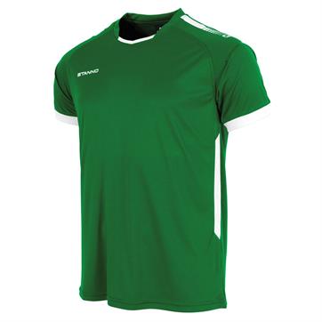 Stanno First Short Sleeve Shirt - Green/White
