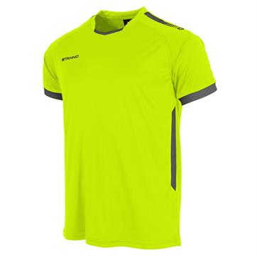 Stanno First Short Sleeve Shirt - Neon Yellow/Anthracite