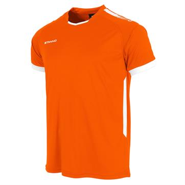 Stanno First Short Sleeve Shirt - Orange/White