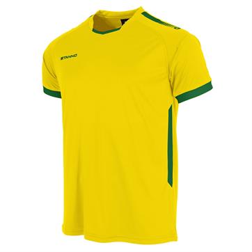 Stanno First Short Sleeve Shirt - Yellow/Green