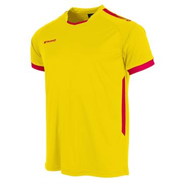 Stanno First Short Sleeve Shirt - Yellow/Red