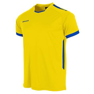 Stanno First Short Sleeve Shirt - Yellow/Royal