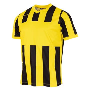 Stanno Aspire Short Sleeve Shirt - Yellow/Black