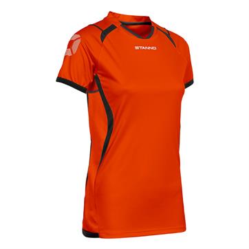 Stanno Olympico Ladies Shirt **DISCONTINUED** - Shocking Orange/Black