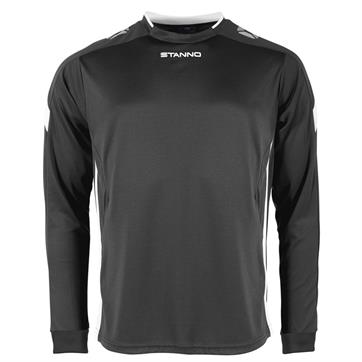 Stanno Drive Football Shirt (Long Sleeve) - Black/White