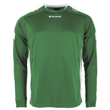 Stanno Drive Football Shirt (Long Sleeve) - Green/White