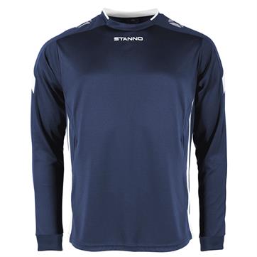 Stanno Drive Football Shirt (Long Sleeve) - Navy/White