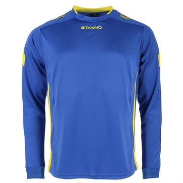 Stanno Drive Football Shirt (Long Sleeve) - Royal/Yellow