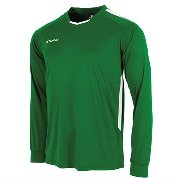 Stanno First Long Sleeve Shirt - Green/White